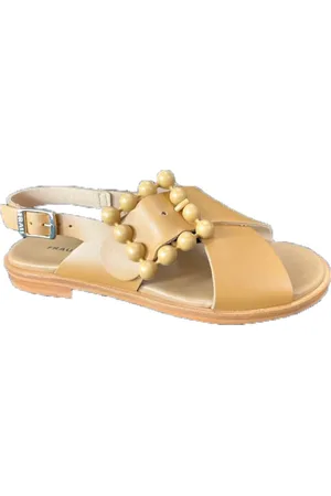 Frau Sko, Dame, Brun, 37 EU, Sandal