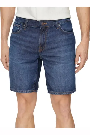 Guess Shorts, Herre, Blå, W29, Denim, Denim Slim Stretch Bermuda Shorts