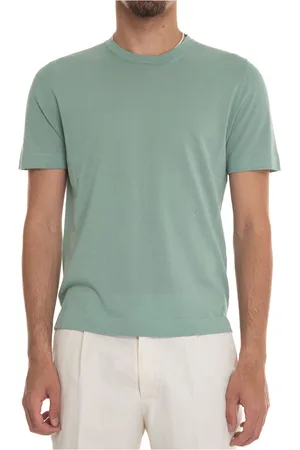 hindustrie Top, Herre, Grøn, 3XL, Bomuld, Crepe Jersey T-shirt