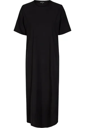 Liberté Kjole, Dame, Sort, XL/2XL, Polyester, Sort T-shirt Kjole SS
