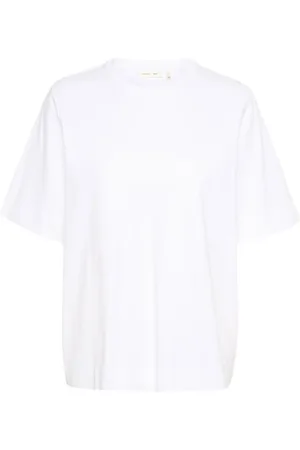 INWEAR Top, Dame, Hvid, 2XL, Bomuld, Boxy Top T-shirt Pure