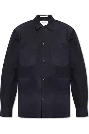 Norse projects Skjorte, Herre, Blå, S, Nylon, Skjorte `Ulrik`