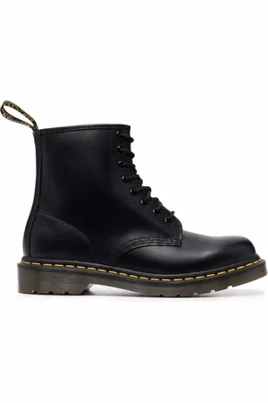 Dr. Martens Sko, Dame, Sort, 36 EU, Læder, Sorte Læderstøvler