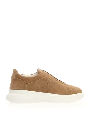 Hogan Sko, Herre, Brun, 39 EU, Blå Sneakers med Memory Foam Indersål