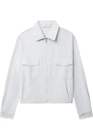 Random Identities Jakke, Herre, Blå, XL, Uld, Vintage Zip-Up Blouson Jakke