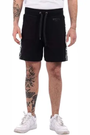 Moschino Shorts, Herre, Sort, S, Bomuld, Sort Bomuld Regular Fit Shorts