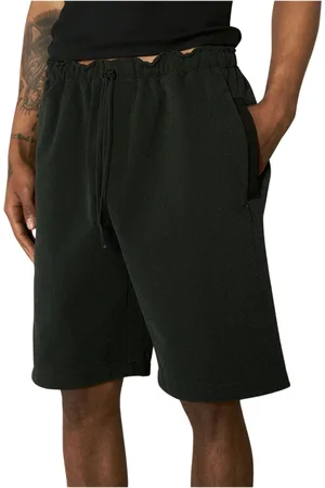 GR10K Shorts, Herre, Sort, S, Polyester, Tekstureret Vævet Utility Cut Shorts