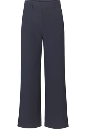mbyM Bukser, Dame, Blå, M, Polyester, Nattesky Lige Ben Bukser