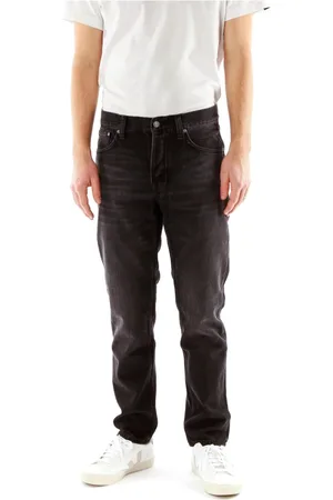 Nudie Jeans Jeans, Herre, Sort, W36 L34, Denim, Jeans