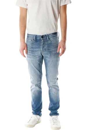 Denham Jeans, Herre, Blå, W29 L30, Læder, Jeans