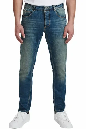 Gabba Jeans, Herre, Blå, W29 L30, Slim-fit Jeans