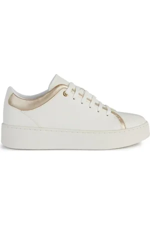 Geox Sko, Dame, Hvid, 36 EU, Uld, Hvide Skyely Sneakers til Kvinder