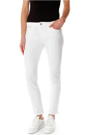 Adriano Goldschmied Jeans, Dame, Hvid, W24, Denim, Smal Ankel Jeans