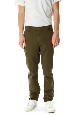 Nudie Jeans Bukser, Herre, Grøn, W36 L32, Tyl, Chinos