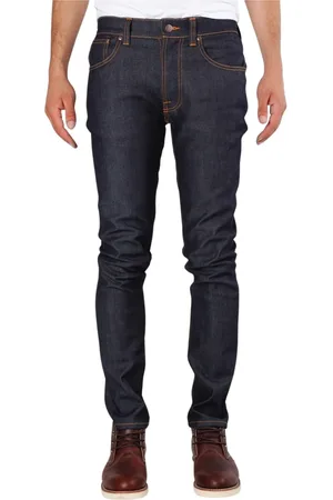 Nudie Jeans Jeans, Herre, Blå, W31 L32, Uld, Jeans