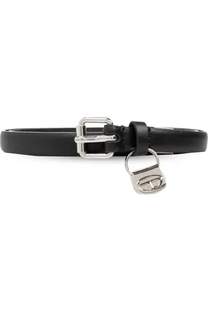 Diesel Tilbehør, Dame, Sort, 85 CM, Læder, B-Charm HIP Bælte