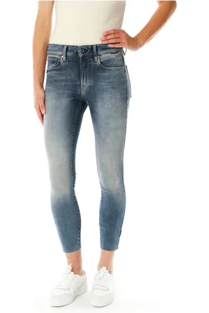 G-Star Jeans, Dame, Blå, W27 L32, Denim, Jeans