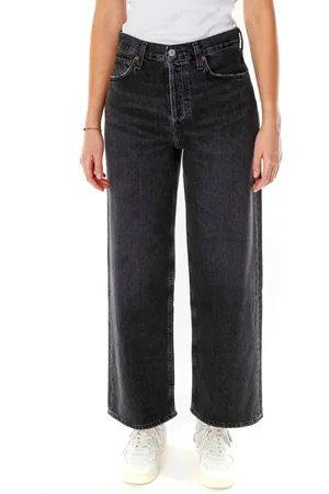 AGOLDE Jeans, Dame, Sort, W30, Uld, Jeans