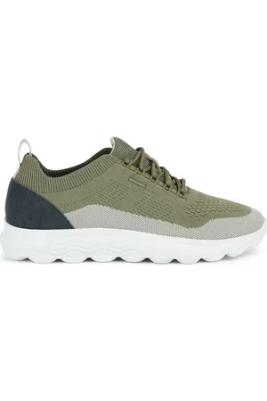 Geox Sko, Herre, Grøn, 44 EU, Polyester, Sage Rock Sneakers til Mænd