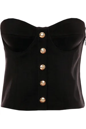 ANINE BING Top, Dame, Sort, L, Ærmeløse toppe