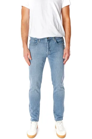 Gabba Jeans, Herre, Blå, W36 L32, Slim-fit Jeans