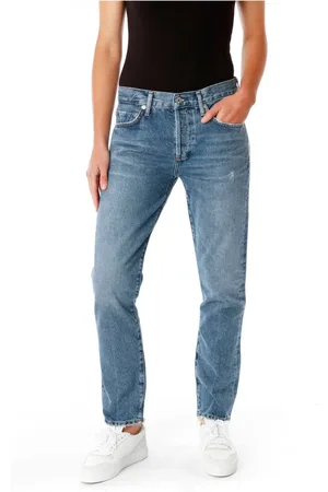 Citizens of Humanity Jeans, Dame, Blå, W27, Slim-fit Jeans