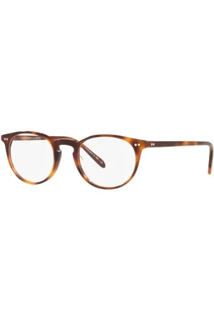 Oliver Peoples Tilbehør, unisex, Brun, 45 MM, Uld, Stilfulde solbriller