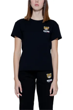 Moschino Top, Dame, Sort, XL, Uld, Stilfuld Sort Dametee