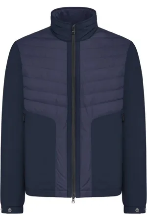 Duno Jakke, Herre, Blå, L, Uld, Hybrid Puffer og Stretch Fabric Jakke