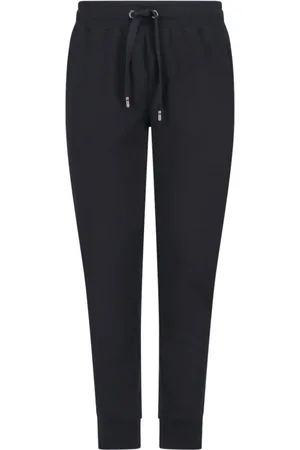Dolce & Gabbana Bukser, Herre, Sort, XL, Uld, Sorte Bukser