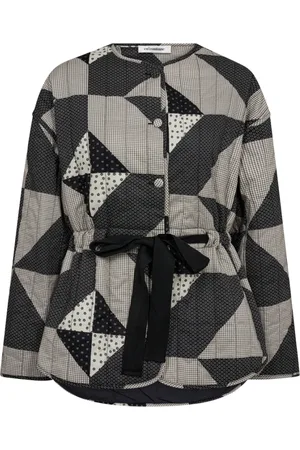 Co`Couture Jakke, Dame, Flerfarvet, XS, Bomuld, Patchie Quilt Jakke