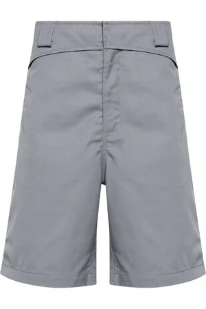 GR10K Shorts, Herre, Grå, M, Bomuld, Folded Bælte Shorts