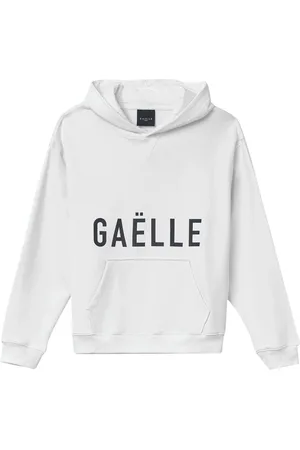 GAËLLE Sweathshirts & Hoodies, Herre, Hvid, M, Hvid Sweater Minimalistisk Design