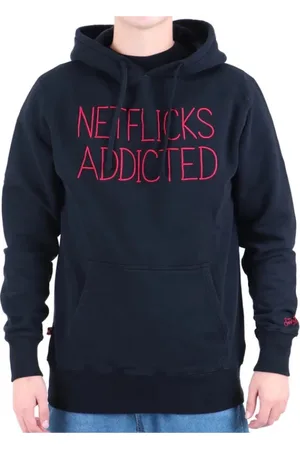 MC2 SAINT BARTH Sweathshirts & Hoodies, Herre, Sort, 2XL, Hættetrøje med broderi i relief
