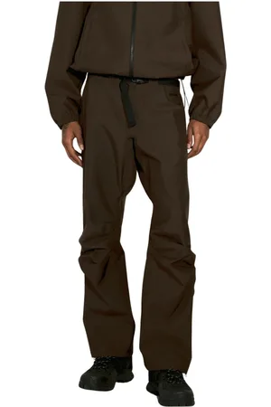 GR10K Bukser, Herre, Brun, XL, Bomuld, Arc Pants i Shell Weave