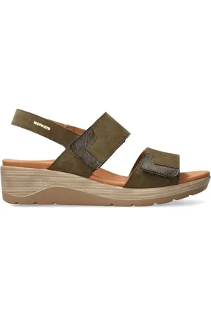 Mephisto Sko, Dame, Grøn, 35 EU, Uld, Grøn Damesandal - Calie Stil