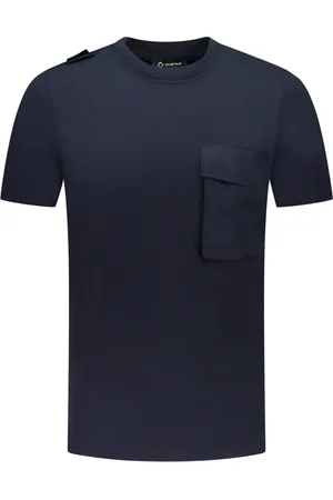 MA.STRUM Top, Herre, Blå, XL, Bomuld, Blå Bomuld T-Shirt Mas8388M428Inknavy/1733