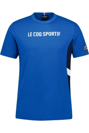 Le Coq Sportif Top, Herre, Blå, L, Sæsonens Skjorter Kollektion