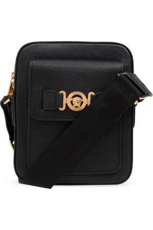 VERSACE Taske, Herre, Sort, ONE SIZE, Uld, Skuldertaske