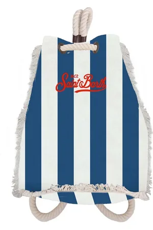 MC2 SAINT BARTH Taske, unisex, Flerfarvet, ONE SIZE, Uld, Hvide tasker til stilfulde outfits