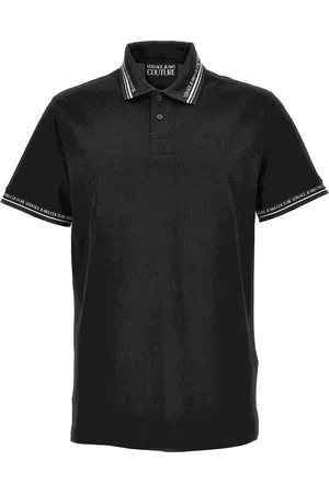 VERSACE Top, Herre, Sort, S, Uld, Moderne T-shirts og Polos