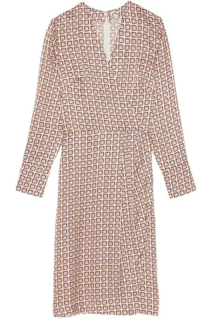 Inès de la Fressange Kjole, Dame, Flerfarvet, 2XS, Blida brest print kjole