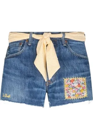 MC2 SAINT BARTH Shorts, Dame, Blå, XS/S, Denim, Damer Denim Shorts