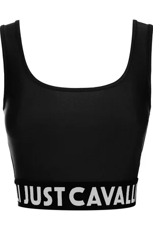 Roberto Cavalli Top, Dame, Sort, 2XS, Uld, Stilfuld Top til Kvinder
