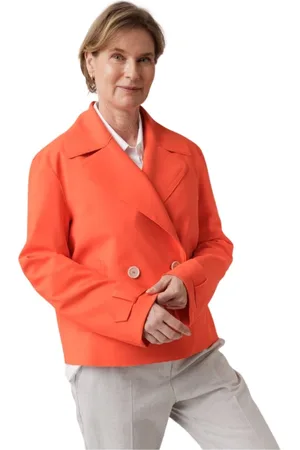 Harris Wharf London Jakke, Dame, , S, Uld, Bright Coral Jakke