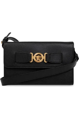 VERSACE Taske, Herre, Sort, ONE SIZE, Uld, Skuldertaske Biggie