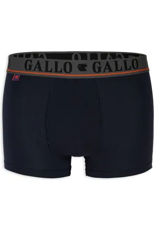 Gallo Undertøj, Herre, Blå, 2XL, Bomuld, Blå Bomuld Boxershorts