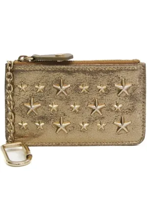 Jimmy Choo Pre-owned, Dame, Gul, ONE SIZE, Uld, Pre-owned Laeder punge
