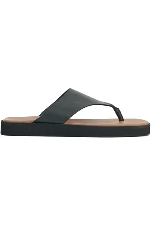 By Malene Birger Sko, Dame, Sort, 36 EU, Læder, Læder Flip-Flops Marisol