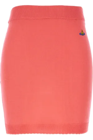 Vivienne Westwood Nederdel, Dame, Rød, M, Uld, Stilfuld Gonne Nederdel